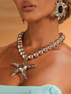 Alastair Large Seashell Pendant Necklace