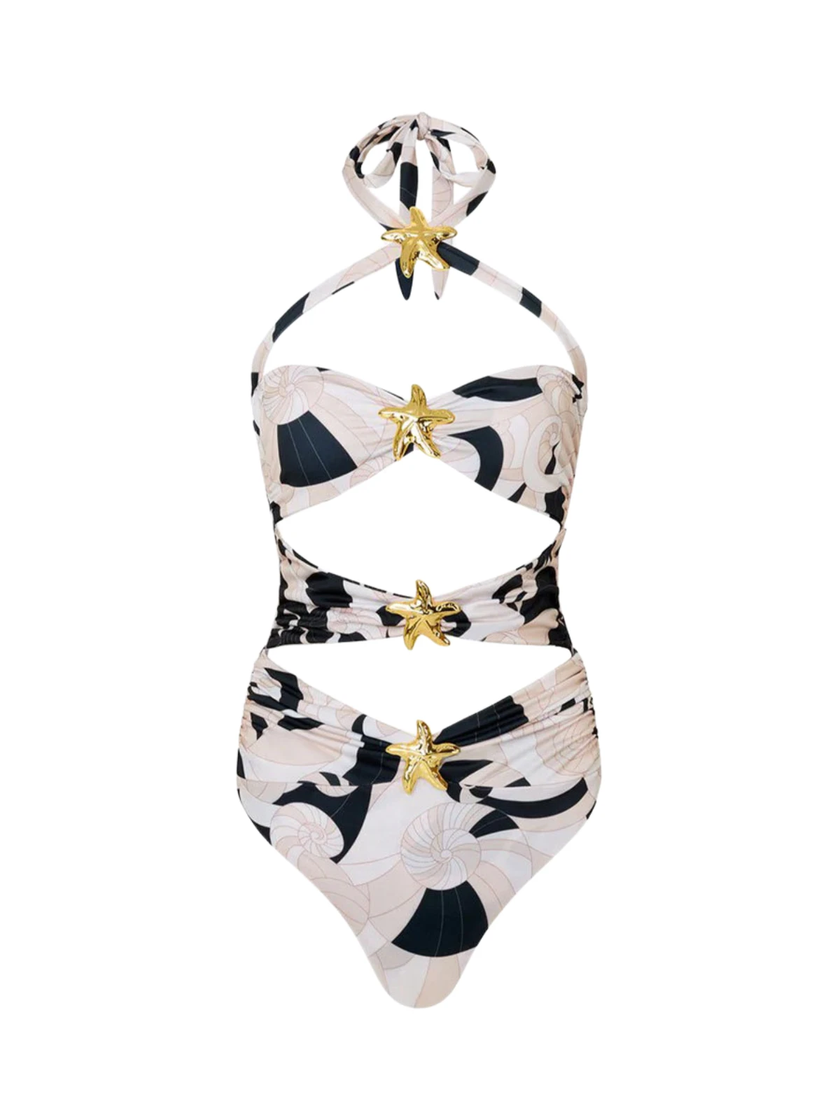 Bhavya Starfish Swimwear Two Piece Set In White - Image 7