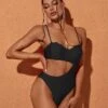 Codi Cutout One Piece Swimsuit In Black