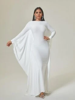Eirene Dolman Sleeve Maxi Dress