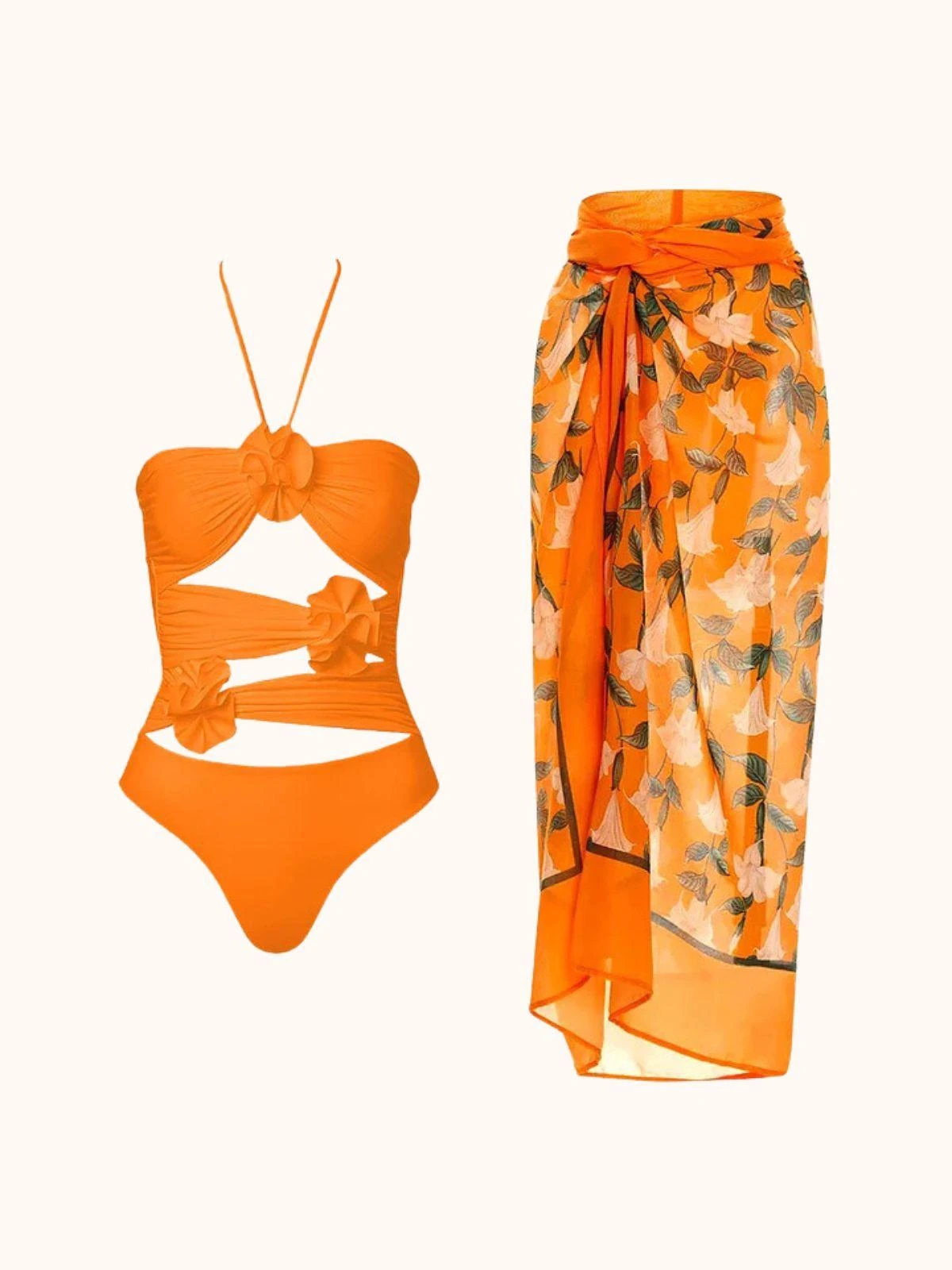 Eleven Halterneck Swimwear Two Piece Set - Image 7