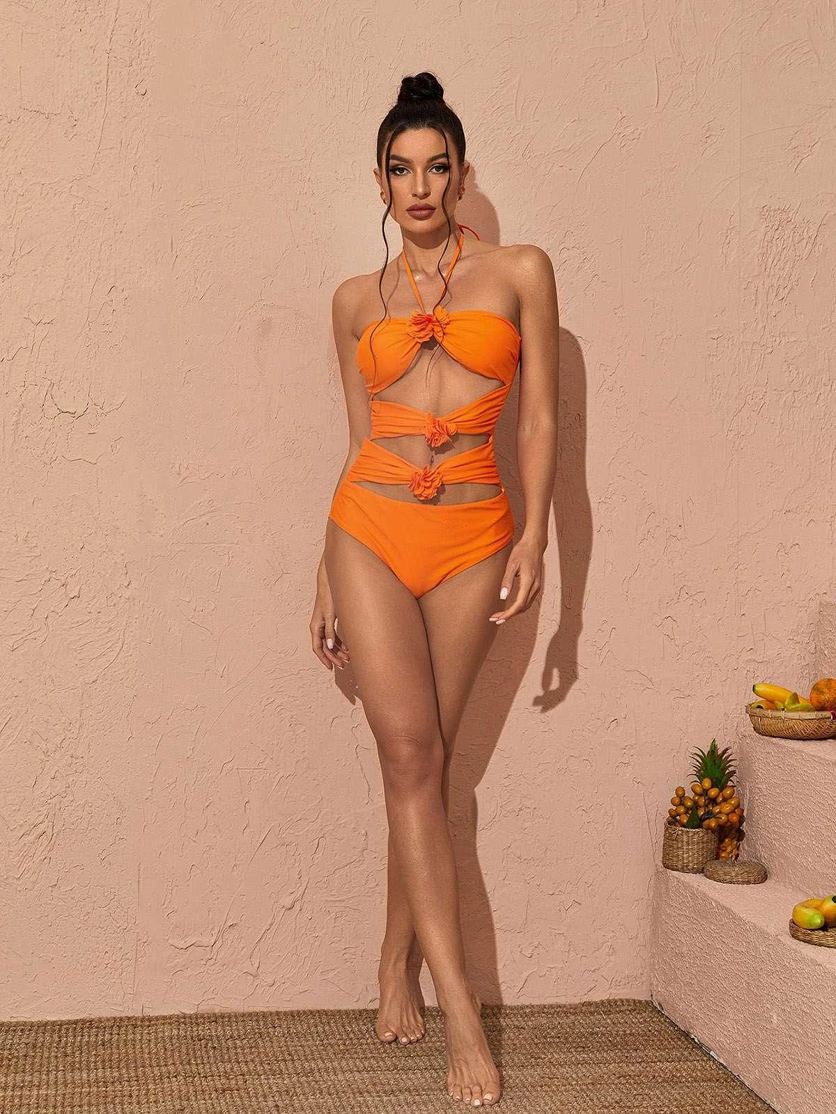 Eleven Halterneck Swimwear Two Piece Set - Image 3