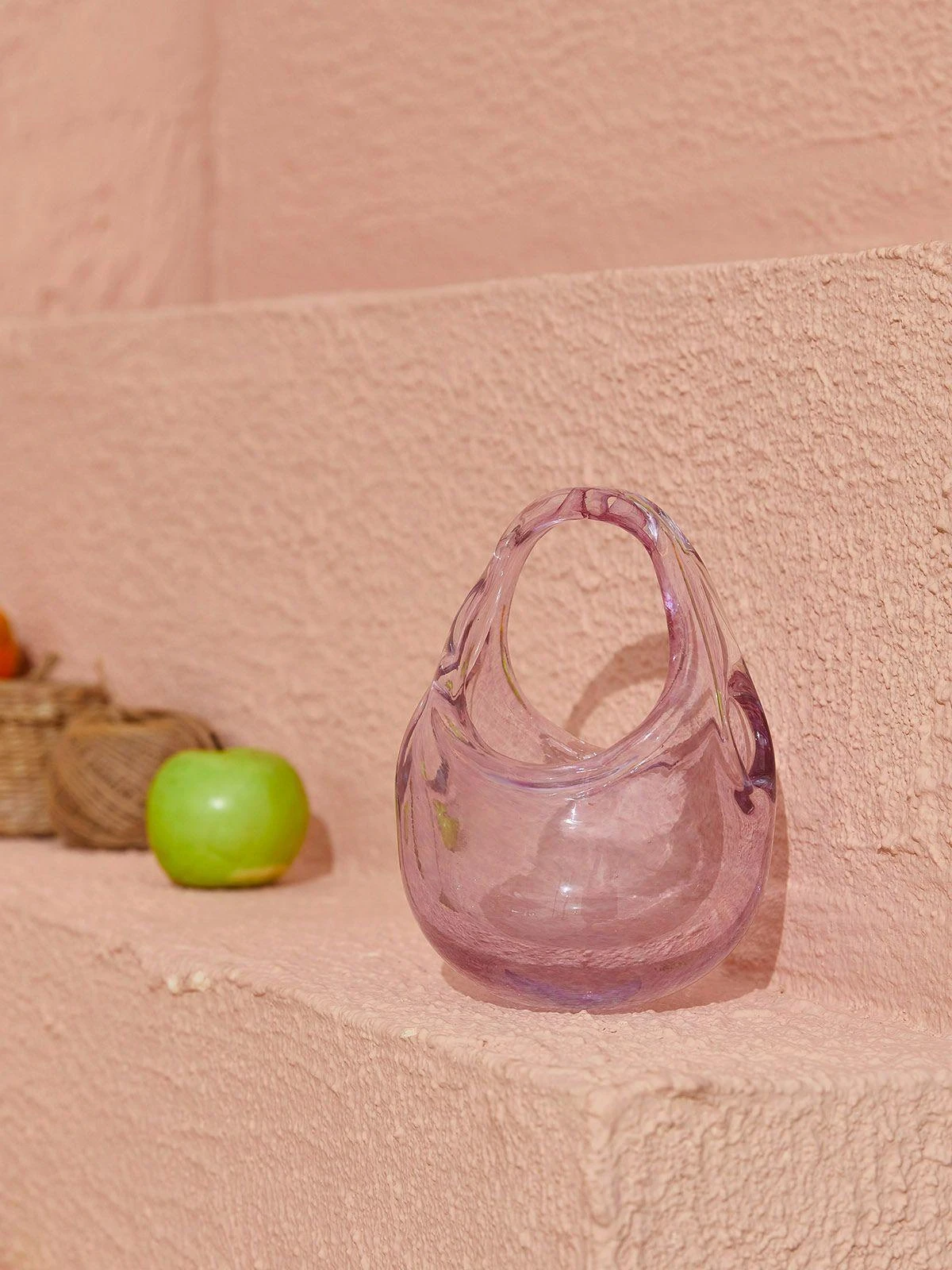 Elvira Pink Glass Bag - Image 3