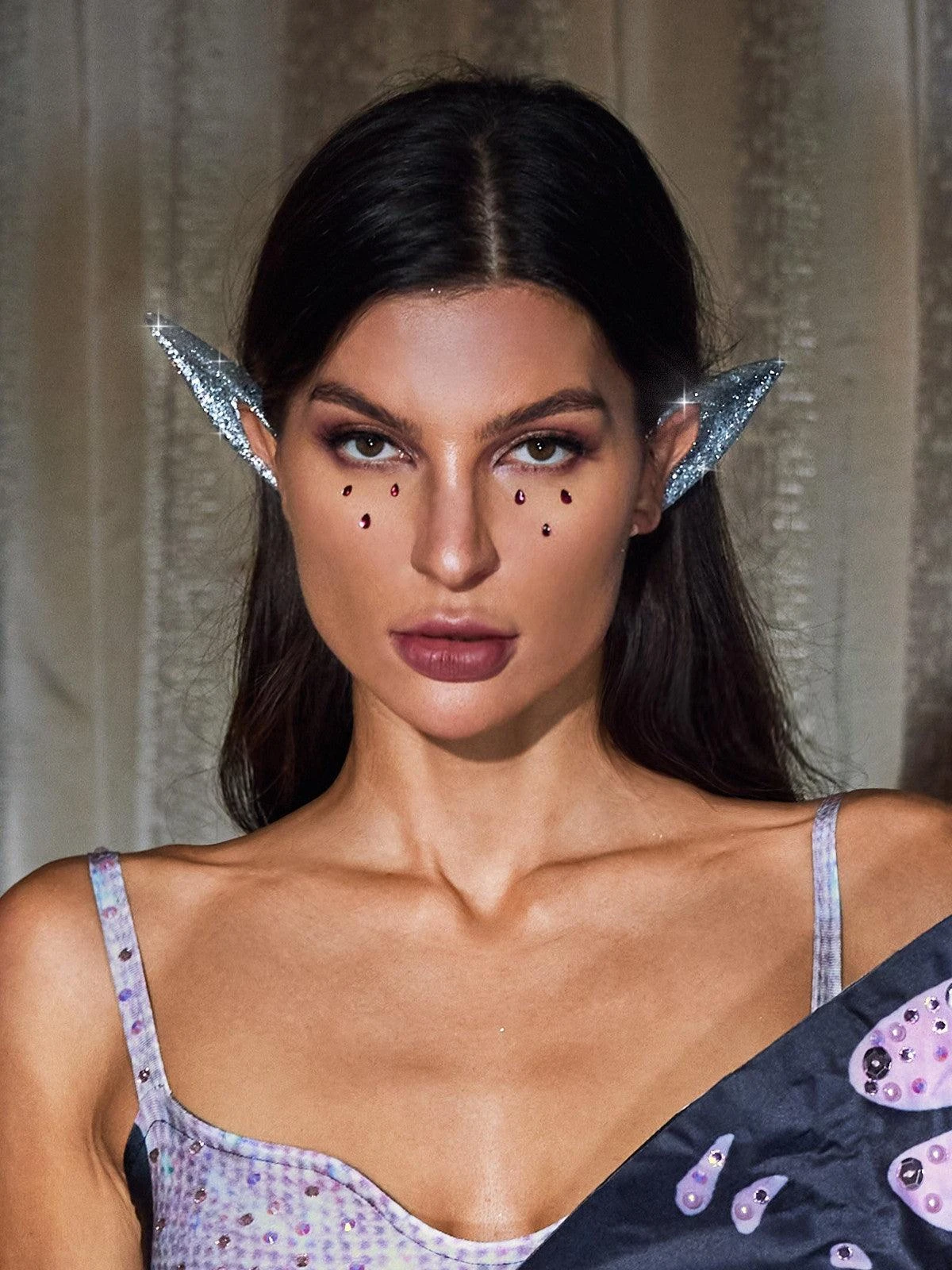 Ilithyia Glitter Elf Ears - Image 2