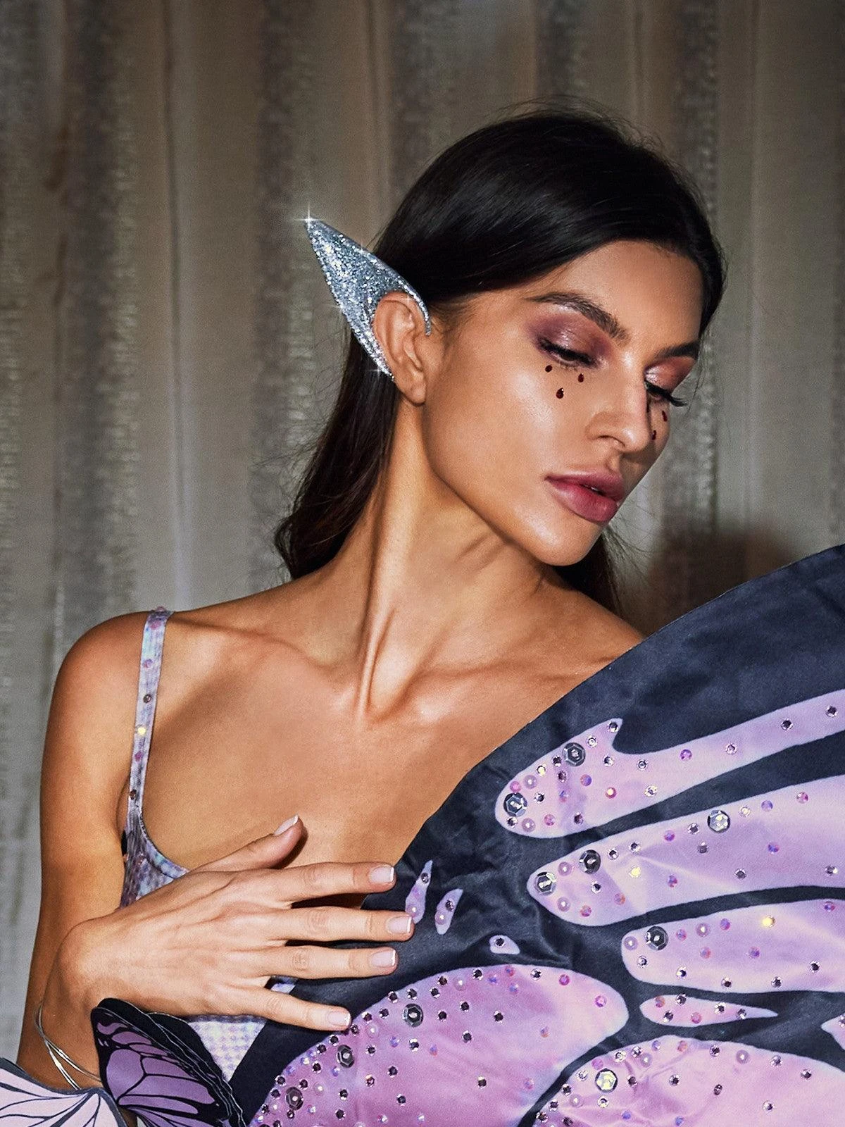 Ilithyia Glitter Elf Ears - Image 3