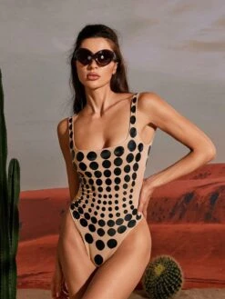 Ishi Dot Printed Bodysuit