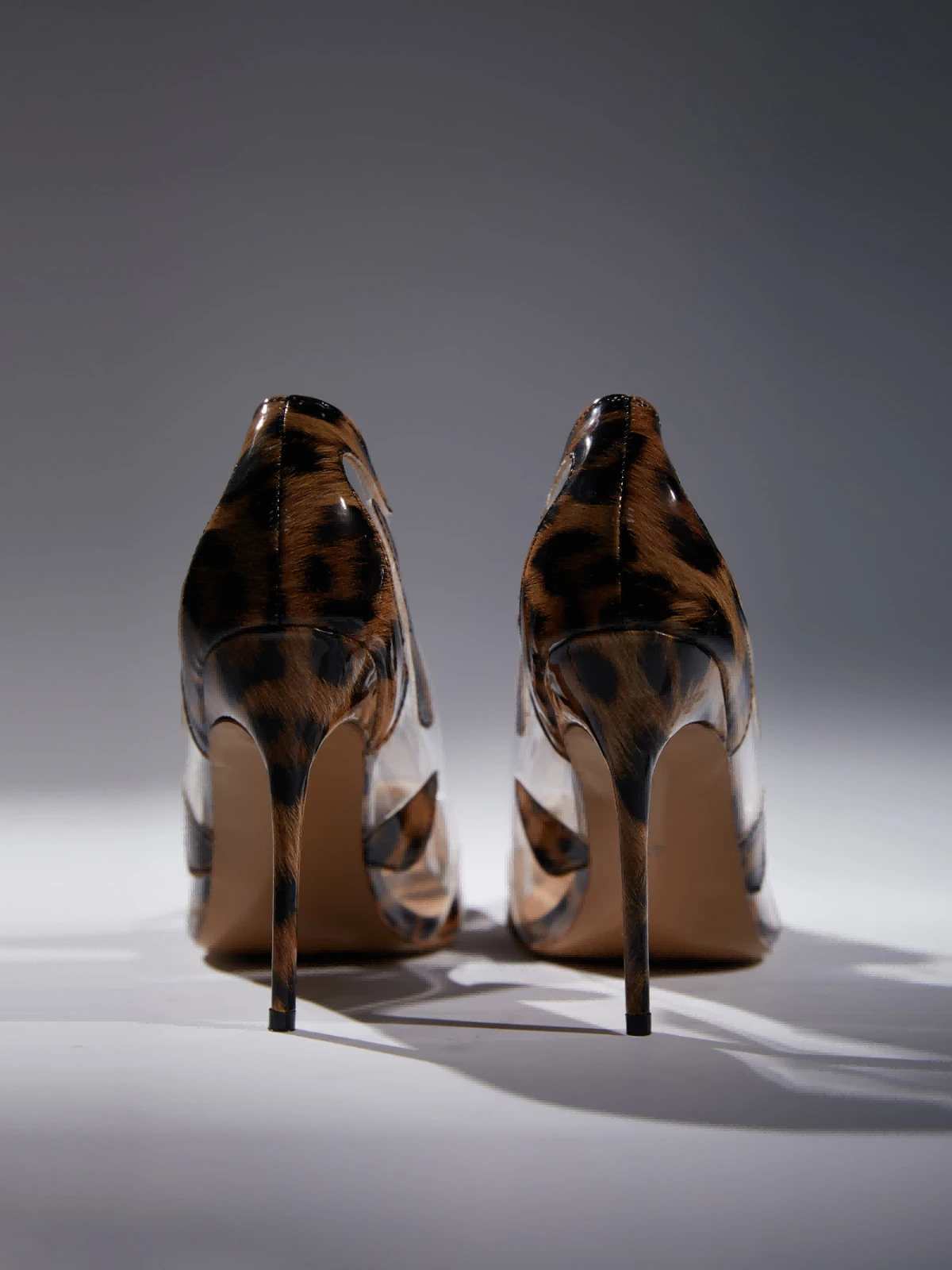 Lambert Leopard Heels In Yellow - Image 6