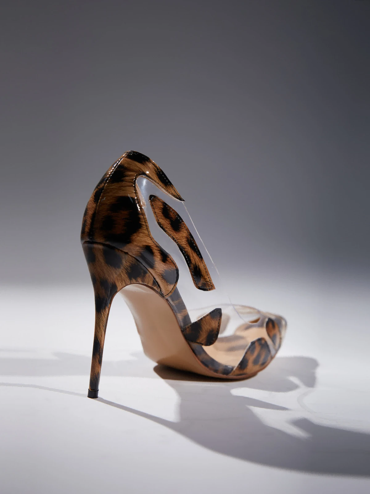 Lambert Leopard Heels In Yellow - Image 5