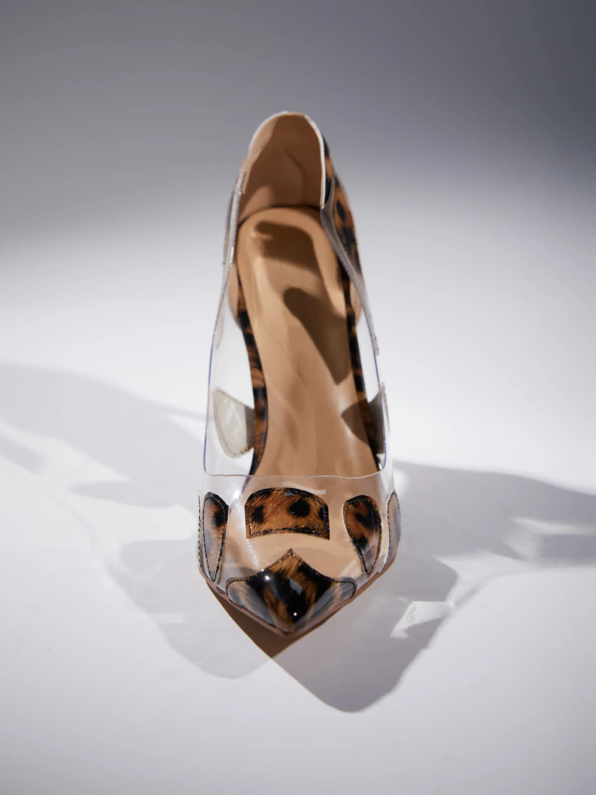 Lambert Leopard Heels In Yellow - Image 4