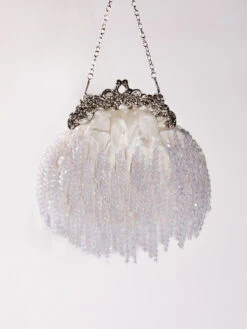 Mahola Beaded Satin Bag