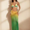 Noelia Ombre Bikini Three Piece Set
