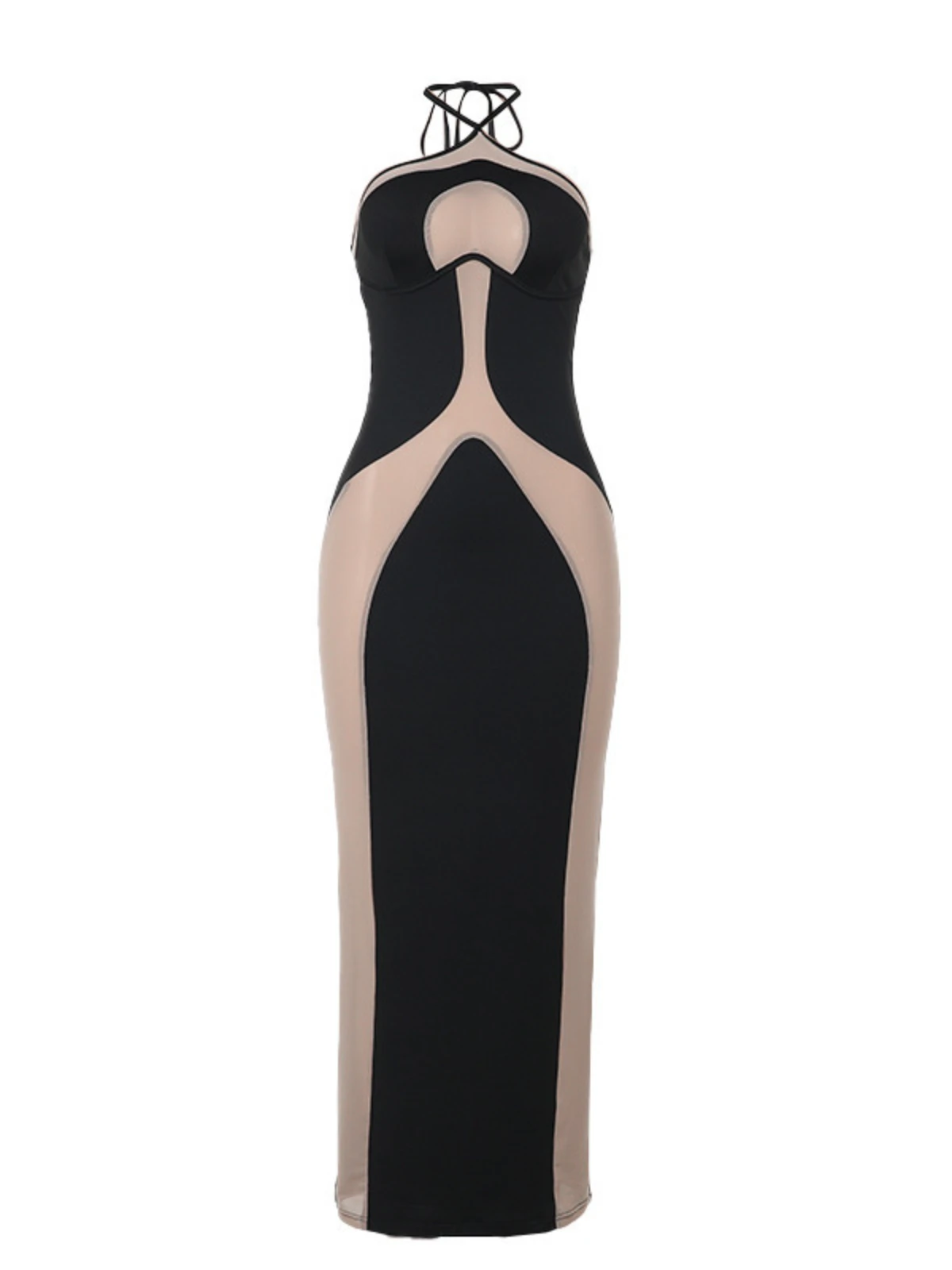 Thaliacea Halterneck Maxi Dress - Image 7